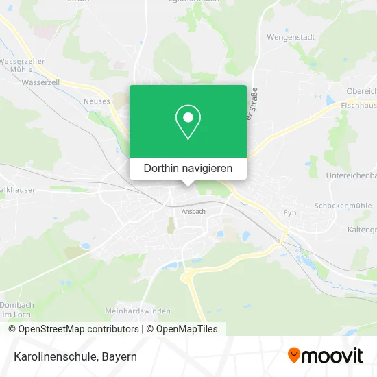 Karolinenschule Karte