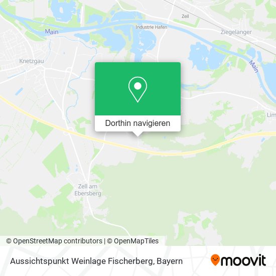 Aussichtspunkt Weinlage Fischerberg Karte