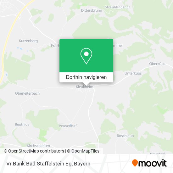 Vr Bank Bad Staffelstein Eg Karte