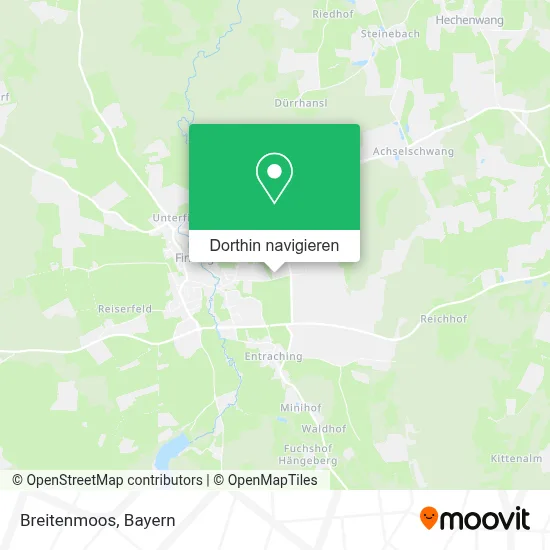 Breitenmoos Karte