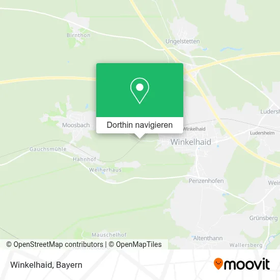 Winkelhaid Karte