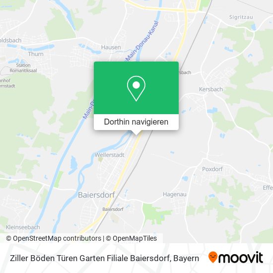 Ziller Böden Türen Garten Filiale Baiersdorf Karte