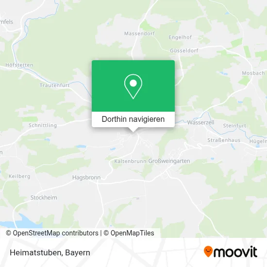 Heimatstuben Karte