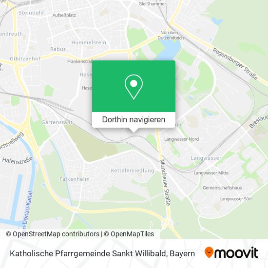 Katholische Pfarrgemeinde Sankt Willibald Karte