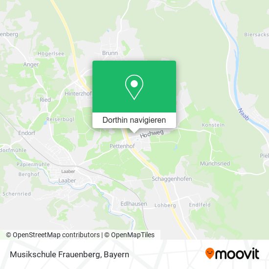 Musikschule Frauenberg Karte