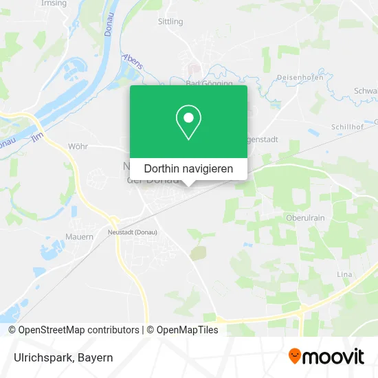 Ulrichspark Karte