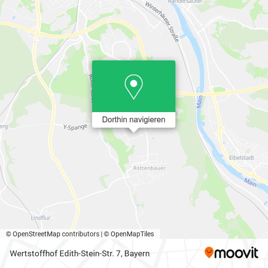 Wertstoffhof Edith-Stein-Str. 7 Karte