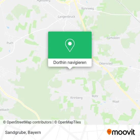 Sandgrube Karte