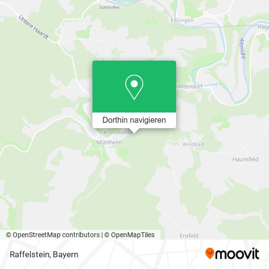 Raffelstein Karte