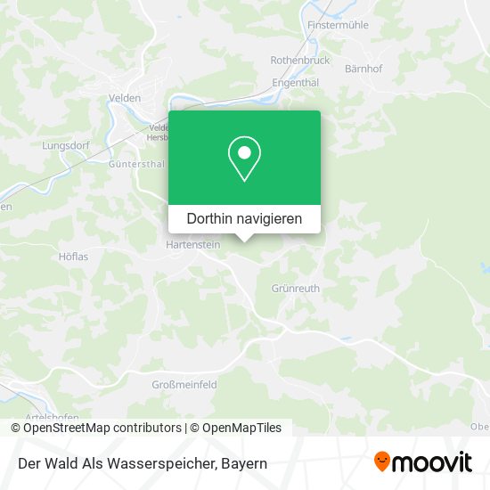 Der Wald Als Wasserspeicher Karte