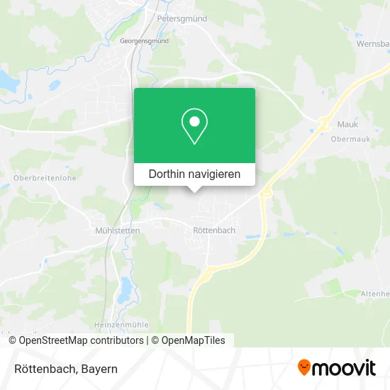 Röttenbach Karte