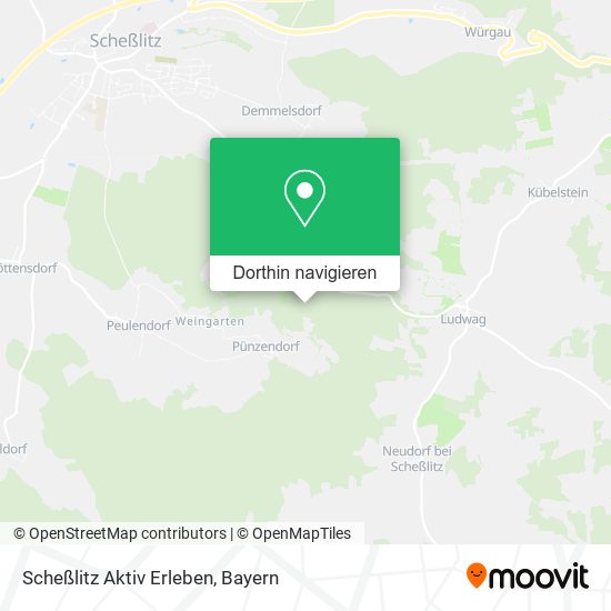 Scheßlitz Aktiv Erleben Karte