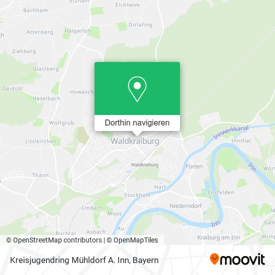 Kreisjugendring Mühldorf A. Inn Karte