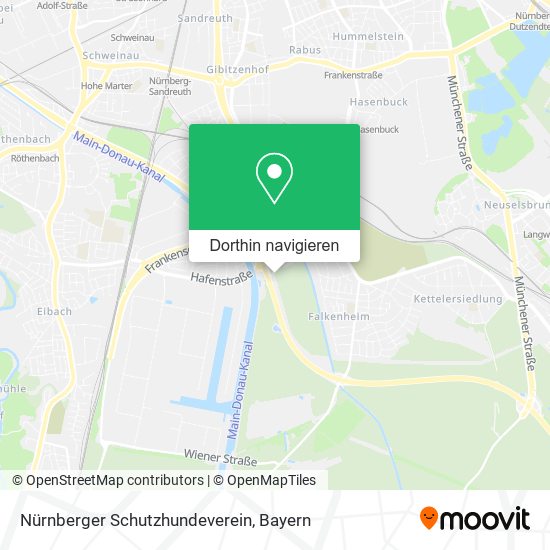 Nürnberger Schutzhundeverein Karte