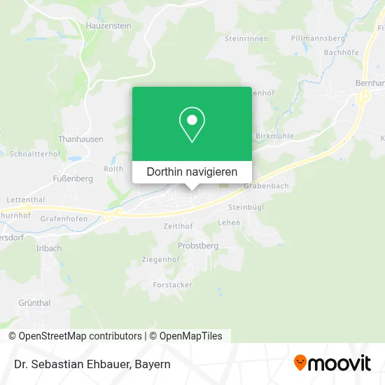 Dr. Sebastian Ehbauer Karte