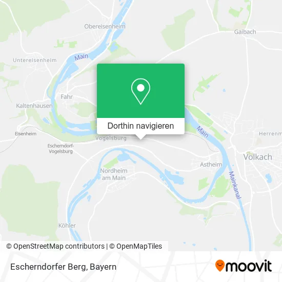 Escherndorfer Berg Karte