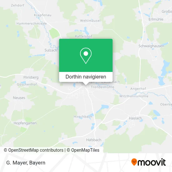 G. Mayer Karte