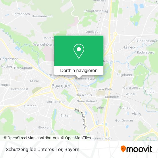 Schützengilde Unteres Tor Karte