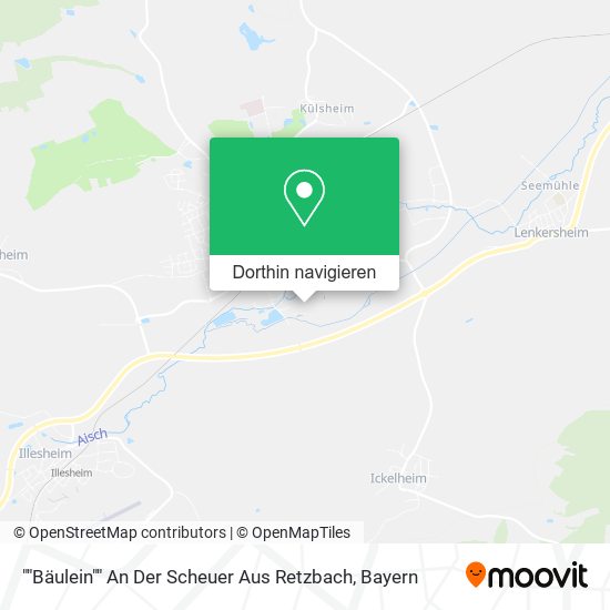 ""Bäulein"" An Der Scheuer Aus Retzbach Karte