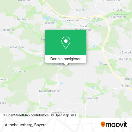 Altschauerberg Karte