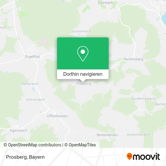 Prosberg Karte