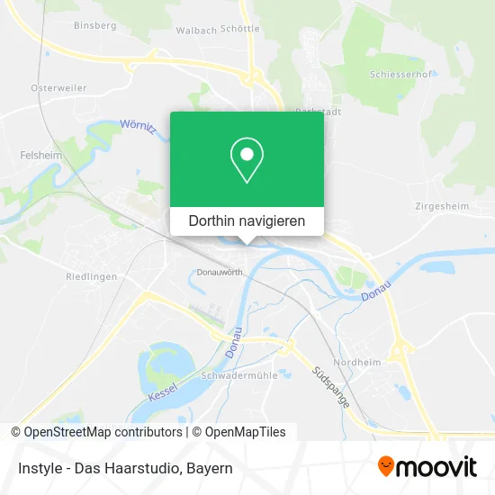 Instyle - Das Haarstudio Karte