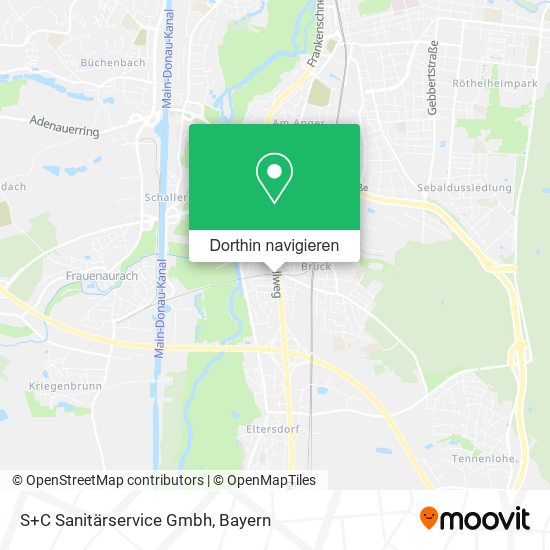 S+C Sanitärservice Gmbh Karte
