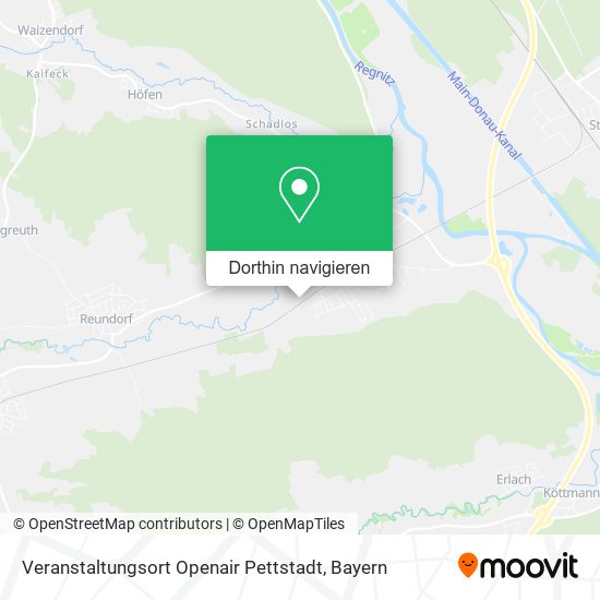 Veranstaltungsort Openair Pettstadt Karte