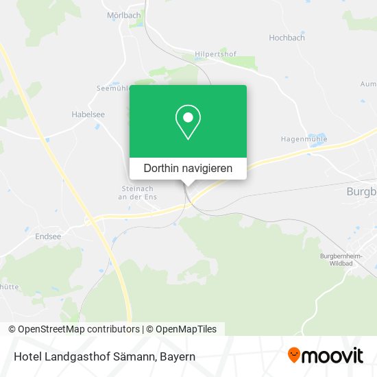 Hotel Landgasthof Sämann Karte