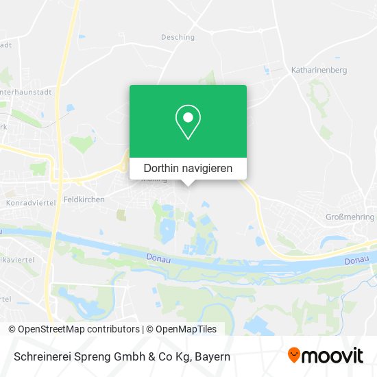 Schreinerei Spreng Gmbh & Co Kg Karte