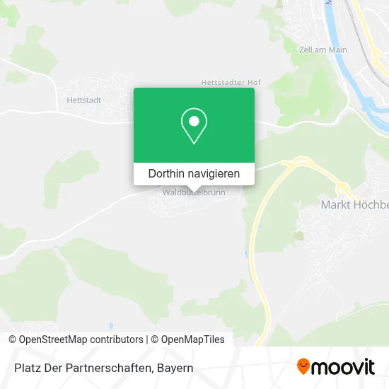 Platz Der Partnerschaften Karte