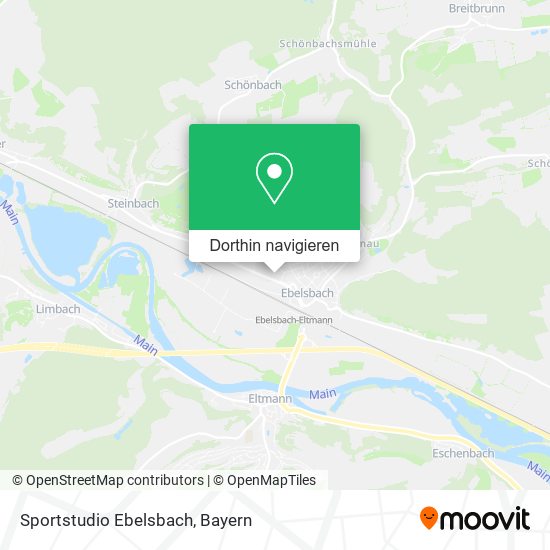 Sportstudio Ebelsbach Karte