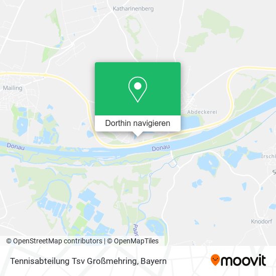 Tennisabteilung Tsv Großmehring Karte