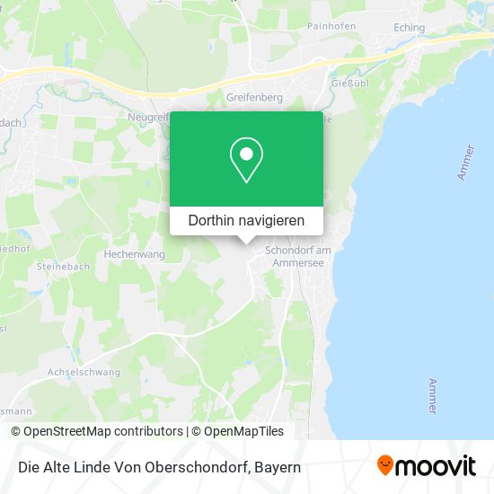 Die Alte Linde Von Oberschondorf Karte