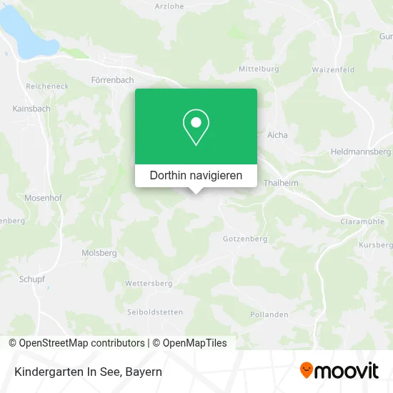 Kindergarten In See Karte