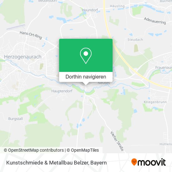 Kunstschmiede & Metallbau Belzer Karte