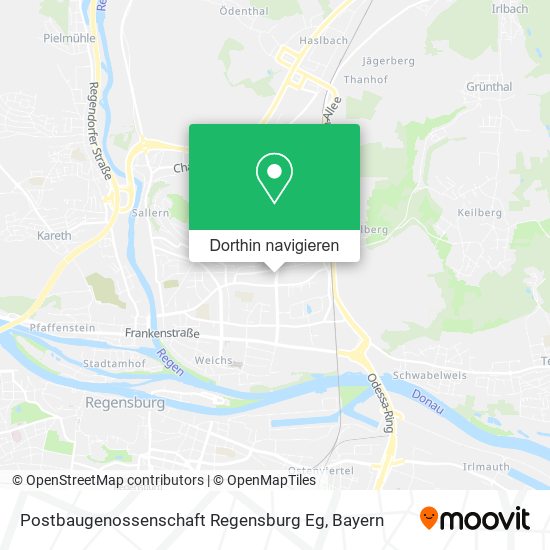 Postbaugenossenschaft Regensburg Eg Karte