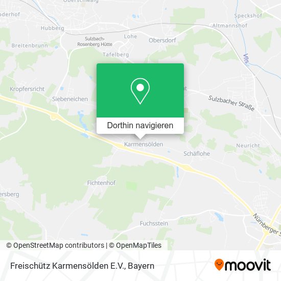 Freischütz Karmensölden E.V. Karte
