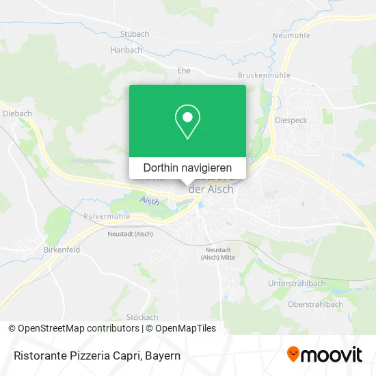 Ristorante Pizzeria Capri Karte