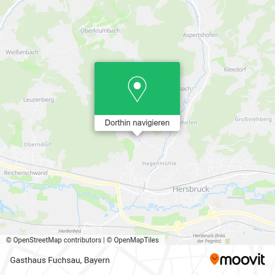 Gasthaus Fuchsau Karte