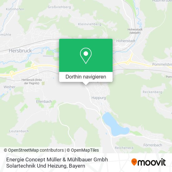 Energie Concept Müller & Mühlbauer Gmbh Solartechnik Und Heizung Karte