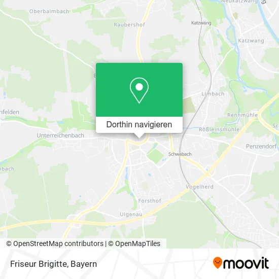 Friseur Brigitte Karte