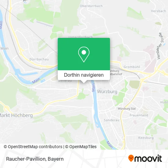 Raucher-Pavillion Karte