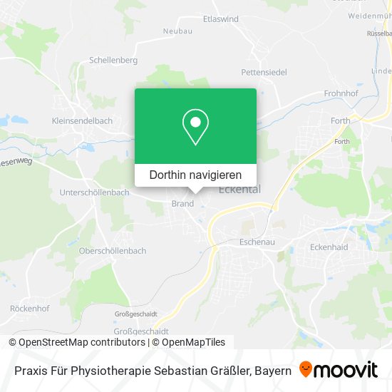 Praxis Für Physiotherapie Sebastian Gräßler Karte