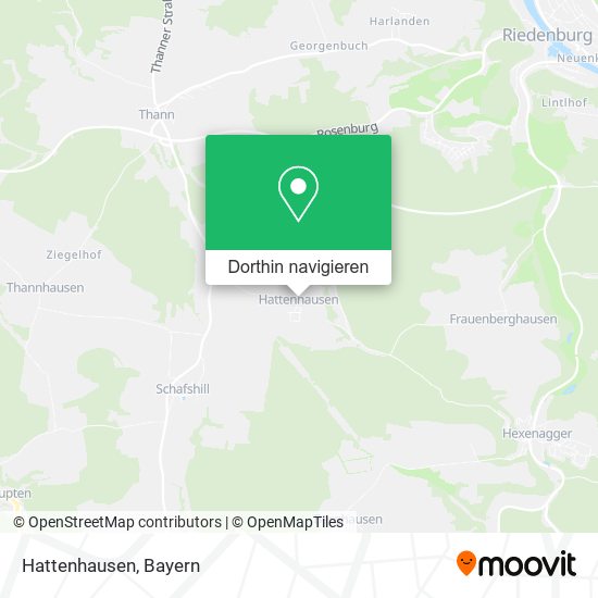 Hattenhausen Karte