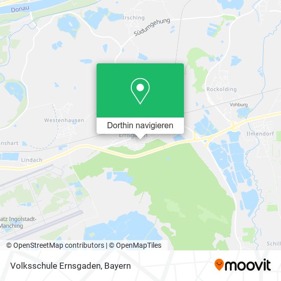 Volksschule Ernsgaden Karte