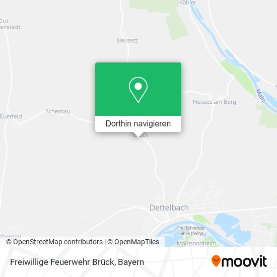 Freiwillige Feuerwehr Brück Karte