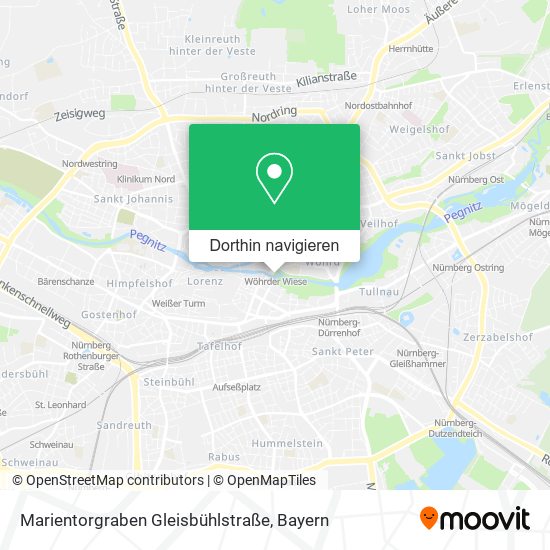 Marientorgraben Gleisbühlstraße Karte