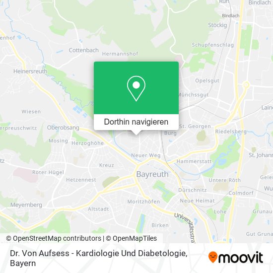 Dr. Von Aufsess - Kardiologie Und Diabetologie Karte