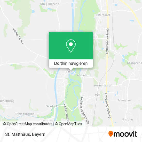St. Matthäus Karte
